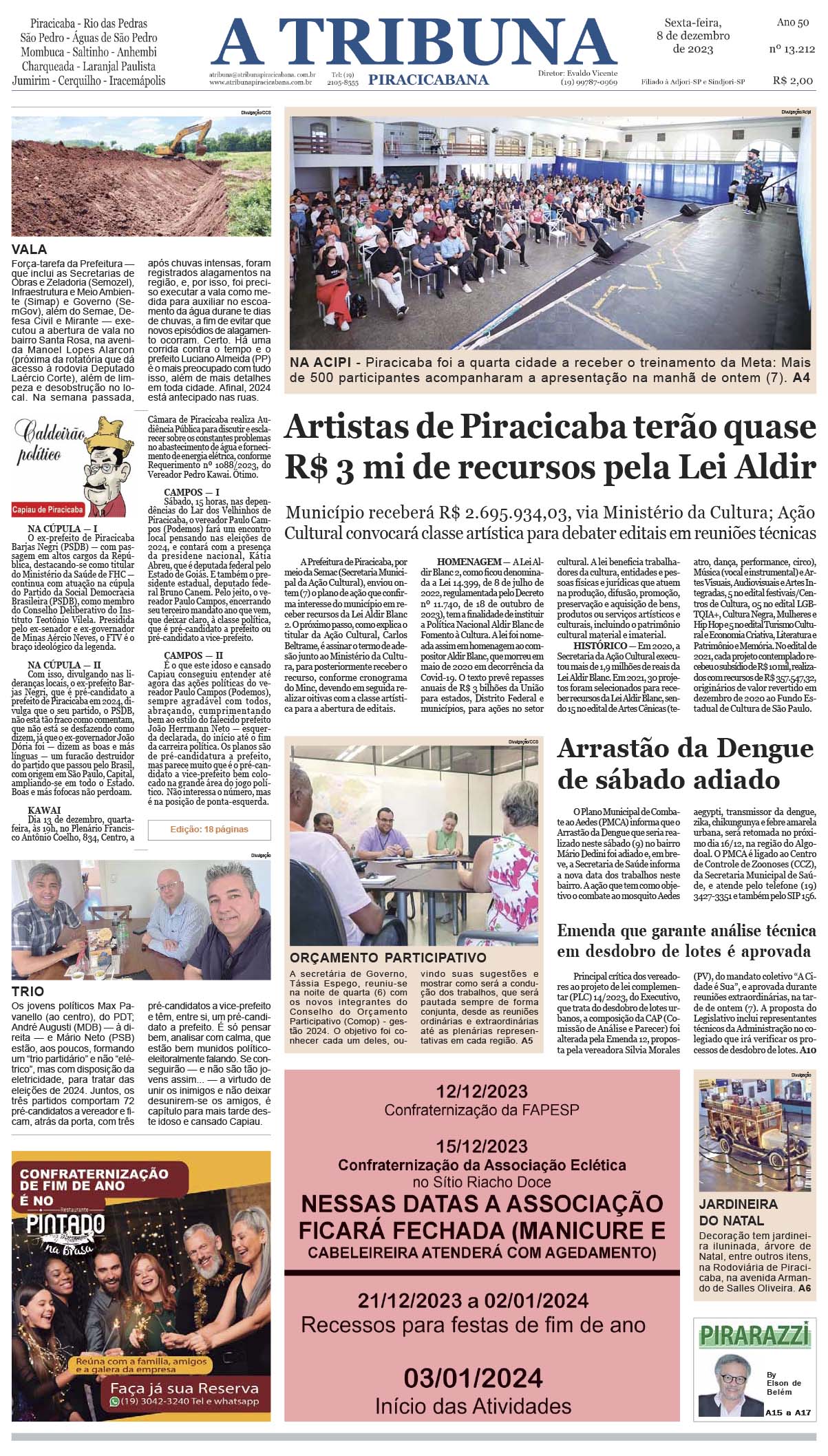 OS CAMBITOS - Jornal A Tribuna Piracicaba