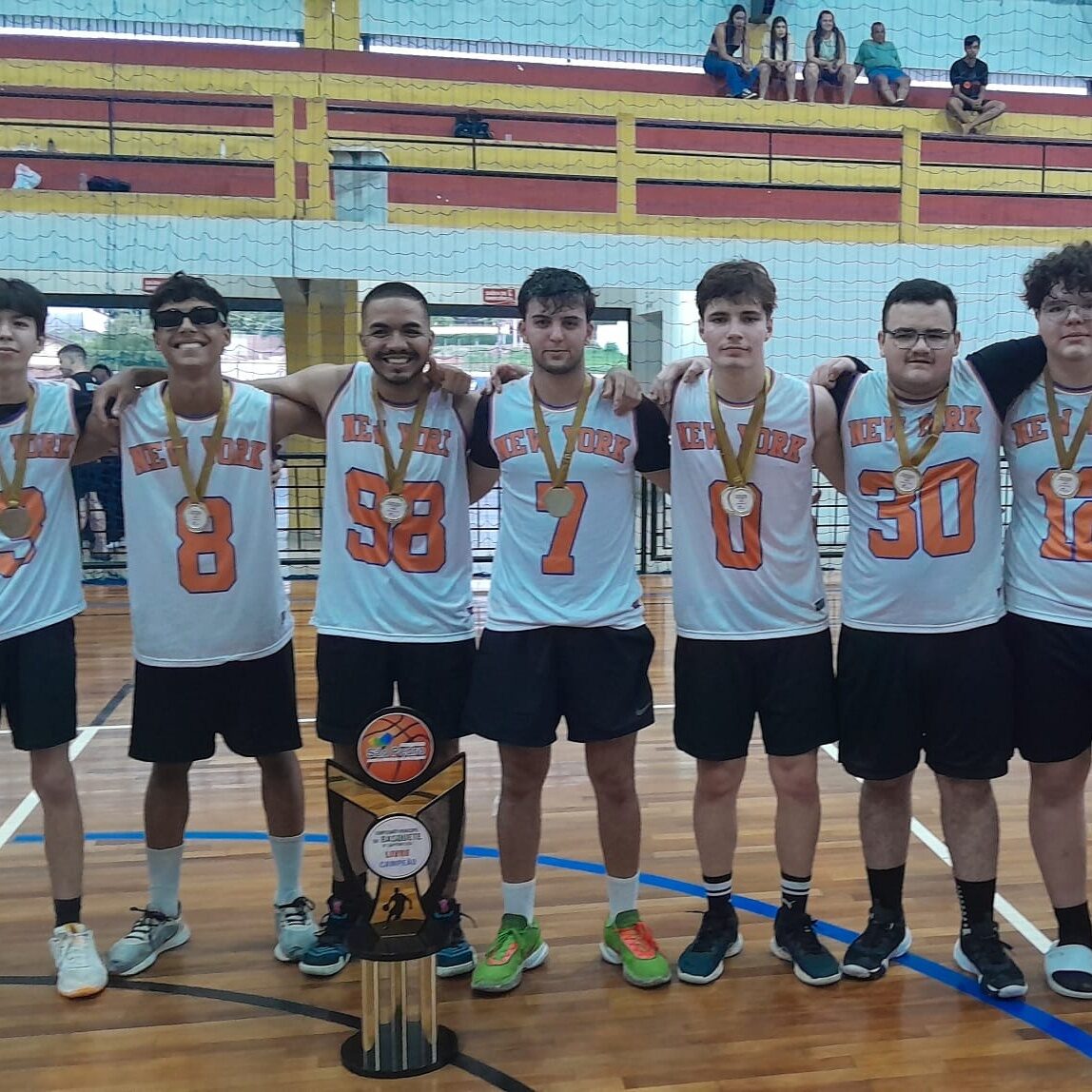 New York Knicks foi a equipe campeã da categoria livre 