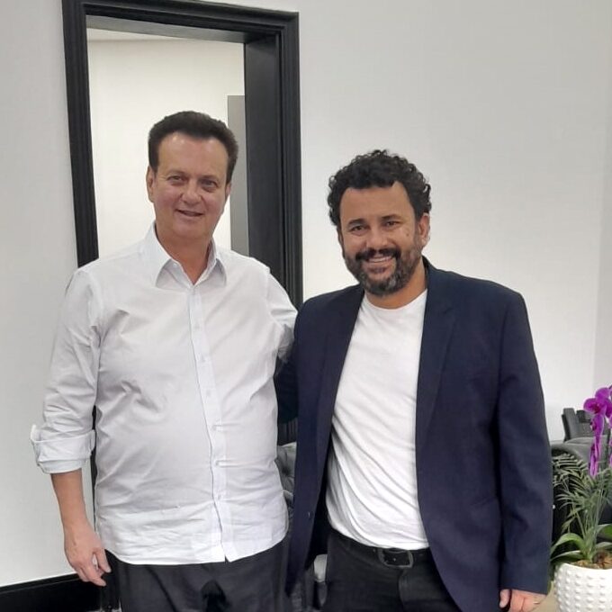 Rodrigo Arruda se encontra com Gilberto Kassab
e apresenta projeto para novo Distrito Industrial - foto: Divulgação