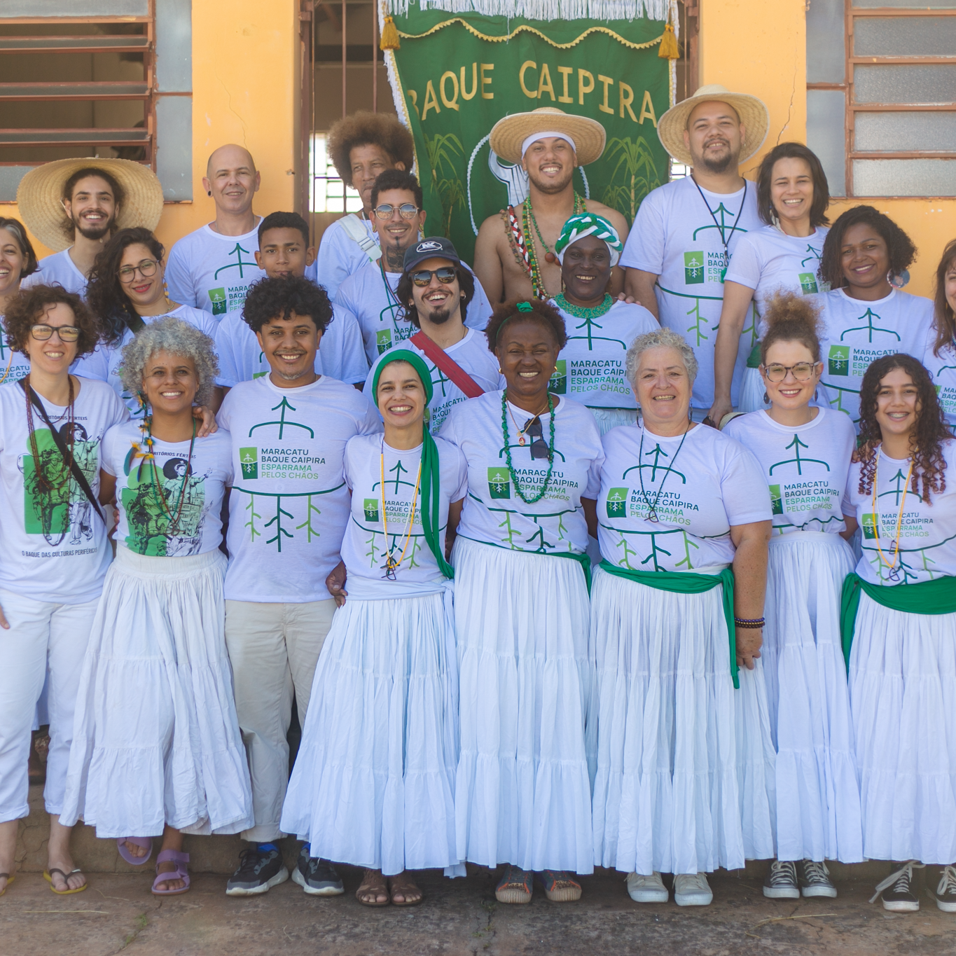 Encontro é uma produção do Baque Caipira, grupo percussivo fundado em 2013