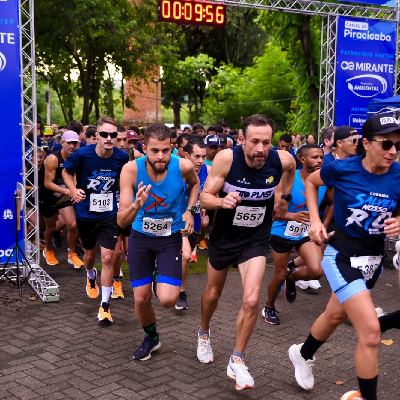 Salve Nosso Rio: objetivo da corrida foi conscientizar sobre a importância da conservação do Rio Piracicaba - foto: Divulgação